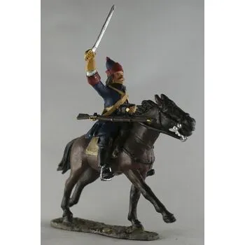 Драгун Войск Петра Первого под Полтавой 1709 г.